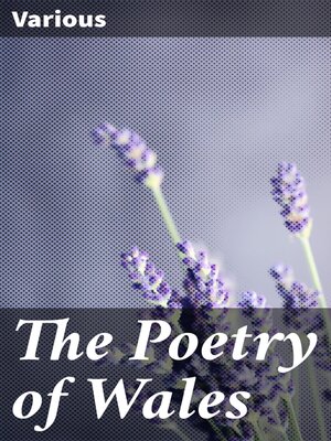 cover image of The Poetry of Wales